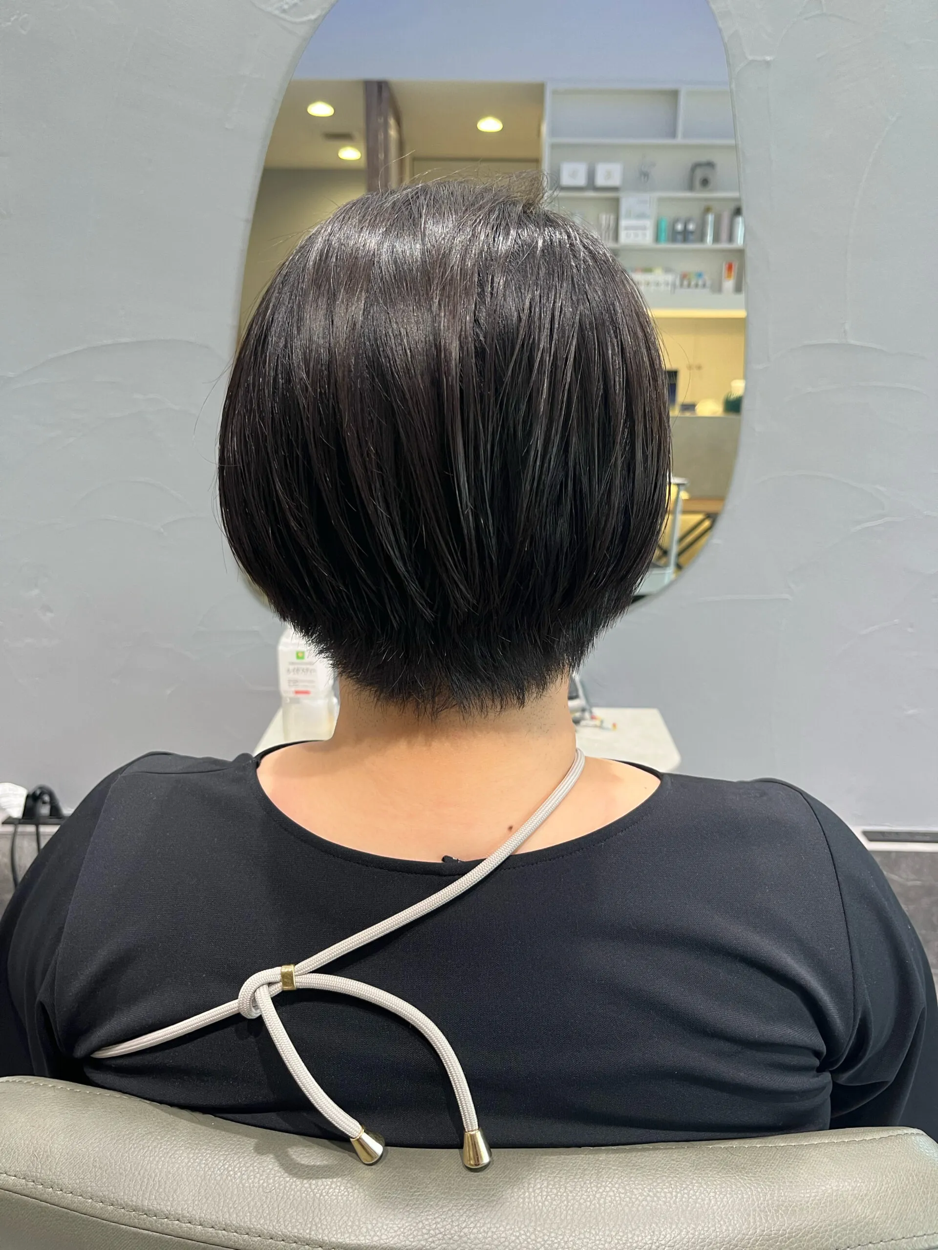 髪質改善ストレート×似合わせショート